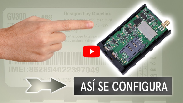 configurar gps tracker queclink gv300