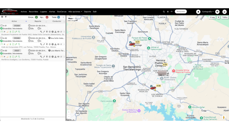 plataforma de rastreo gps